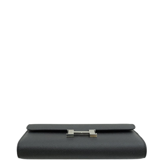 Hermes Noir Constance To Go Wallet-Hermes-THE CLOSET