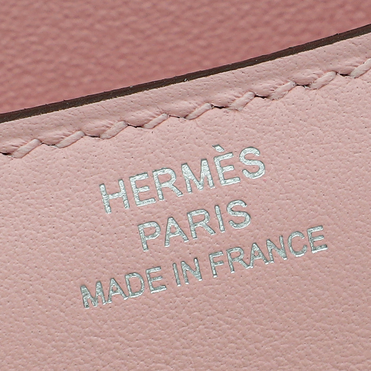 Hermes Rose Sakura Constance III Mini Re-Edition Bag | Pre-Owned