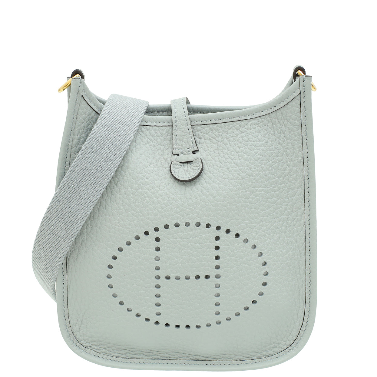 Hermes Bleu Pale Evelyne TPM 16 Bag-Hermes-THE CLOSET