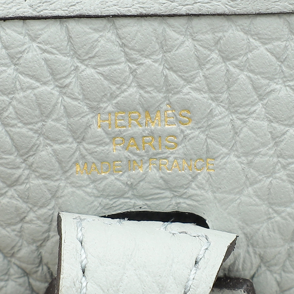 Hermes Bleu Pale Evelyne TPM 16 Bag