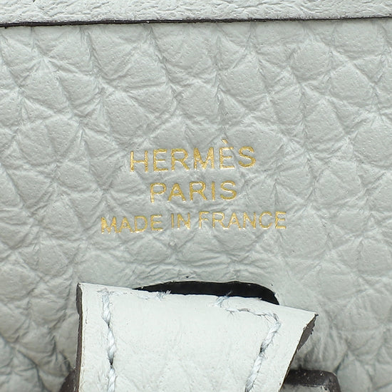 Load image into Gallery viewer, Hermes Bleu Pale Evelyne TPM 16 Bag
