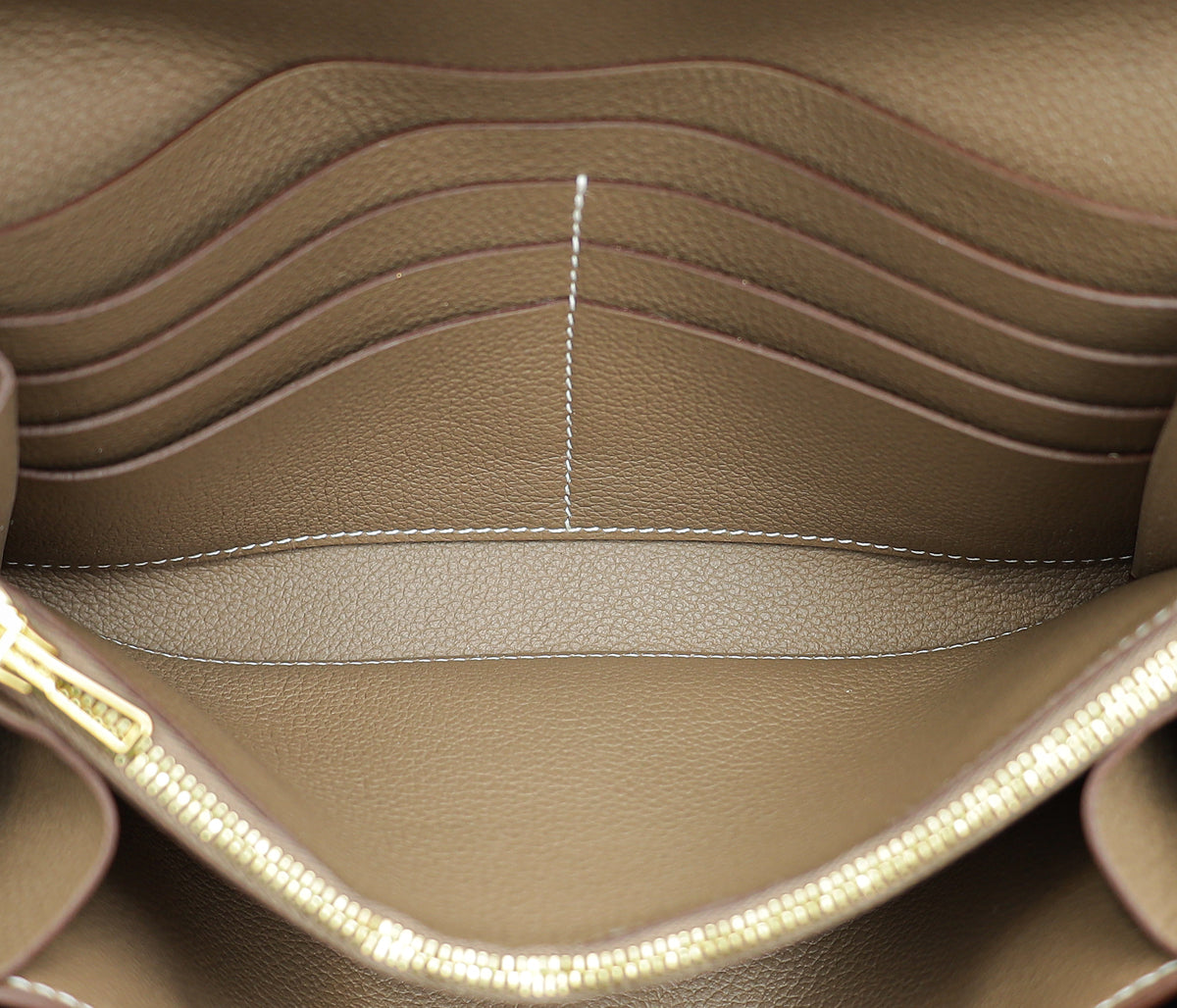 Hermes Etoupe Constance To Go Wallet