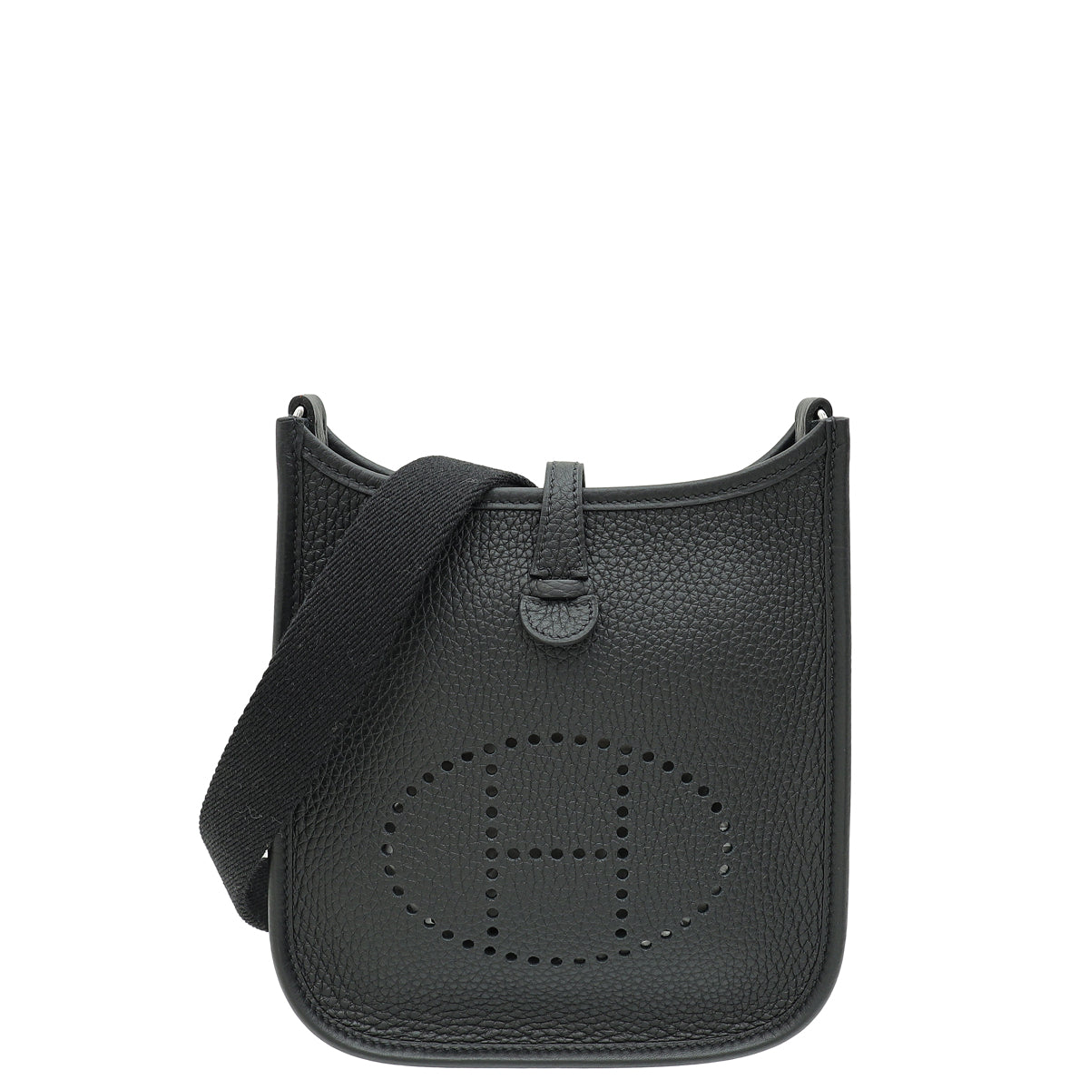 Hermes Noir Evelyne TPM 16 Mini Bag-Hermes-THE CLOSET