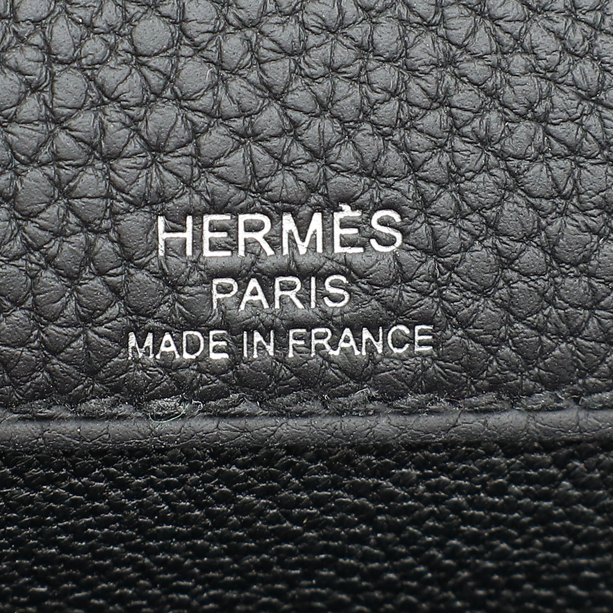 Hermes Noir Kelly Depeches 25 Pouch