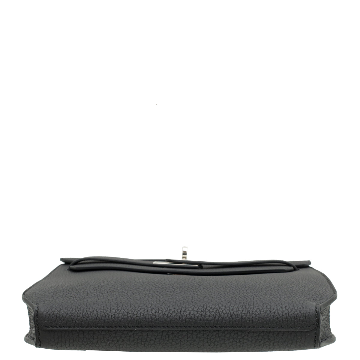 Hermes Noir Kelly Depeches 25 Pouch