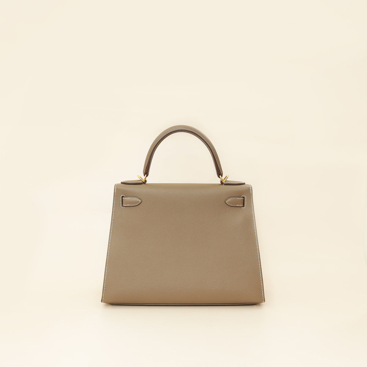Hermes Etoupe Sellier Kelly 28 Bag-Hermes-THE CLOSET