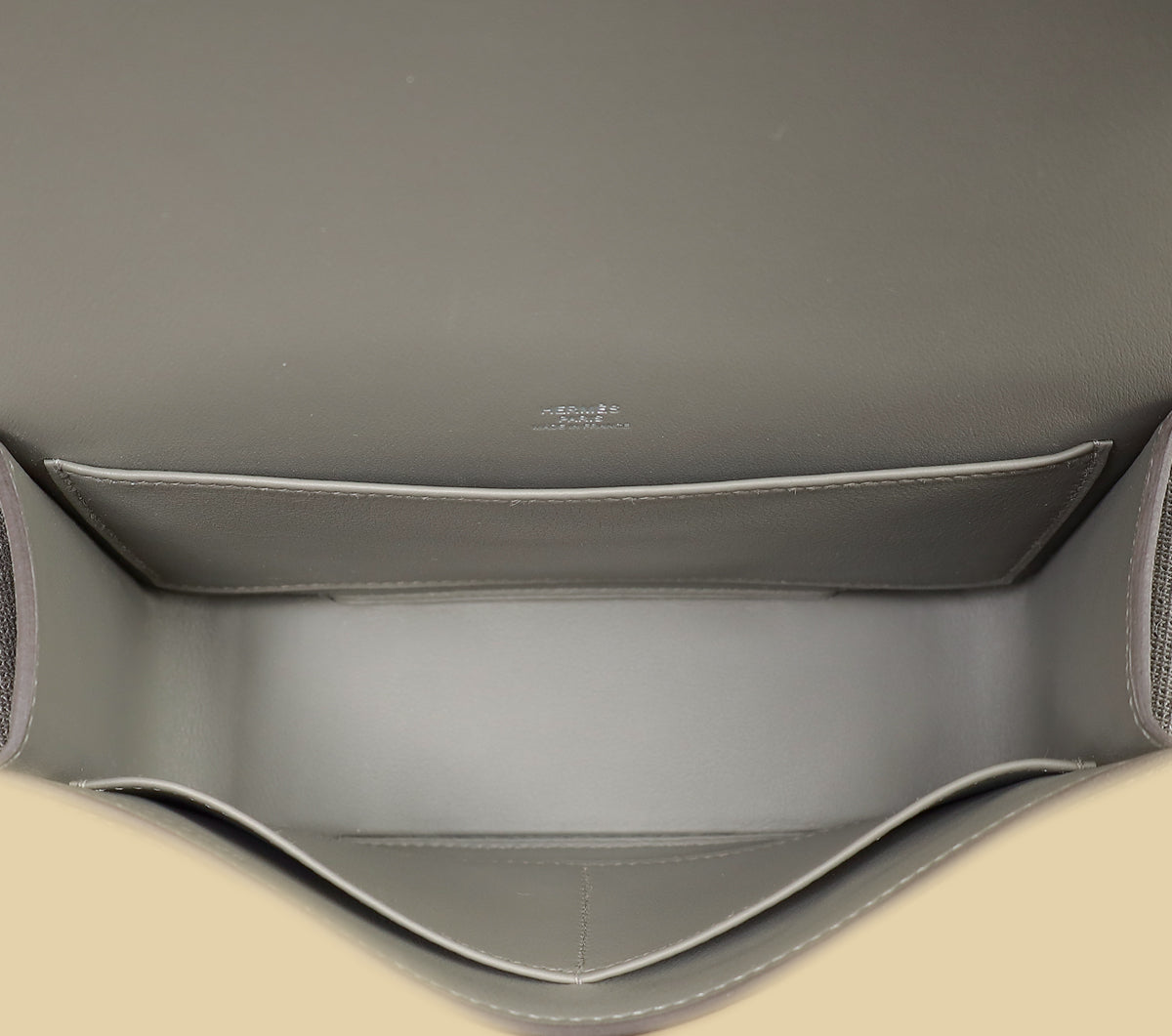 Hermes Gris Meyer Geta Bag-Hermes-THE CLOSET