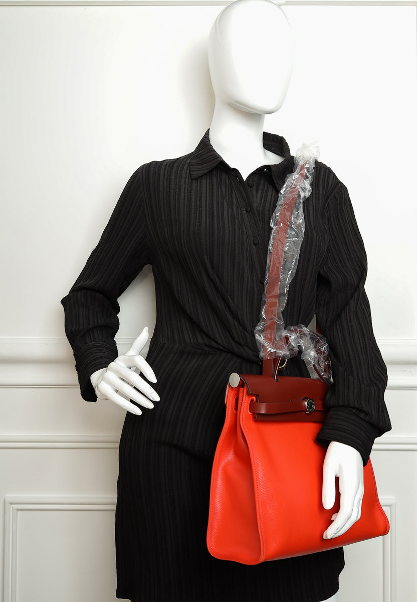 Hermes Multicolor Sellier Herbag Zip 31 PM Bag-Hermes-THE CLOSET