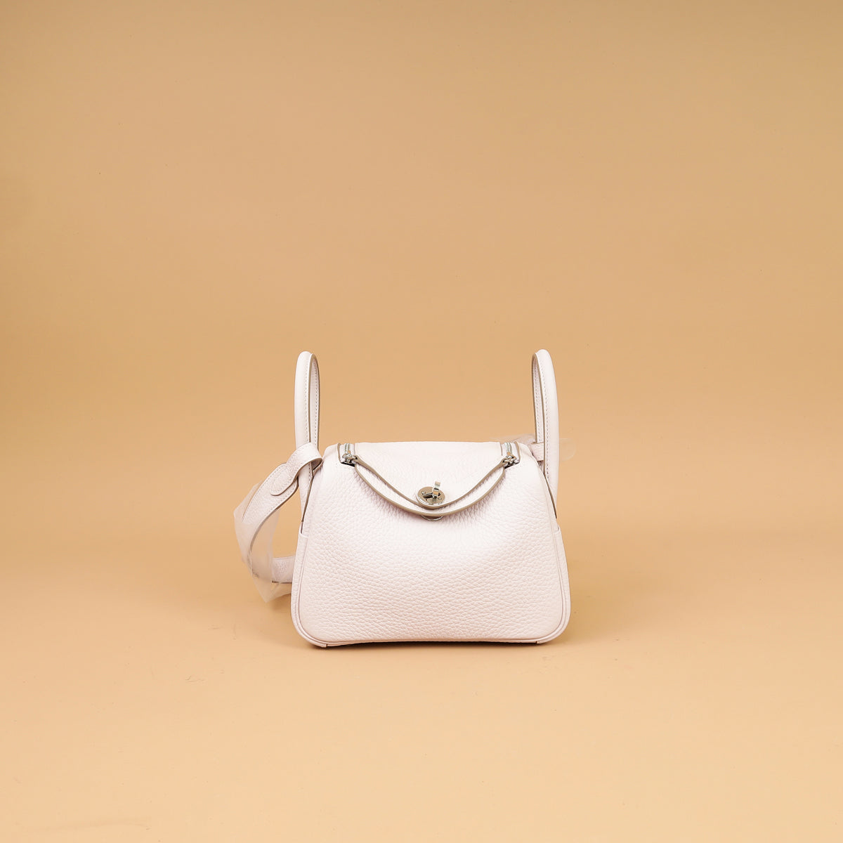 Hermes Mauve Pale Mini Lindy Bag-Hermes-THE CLOSET