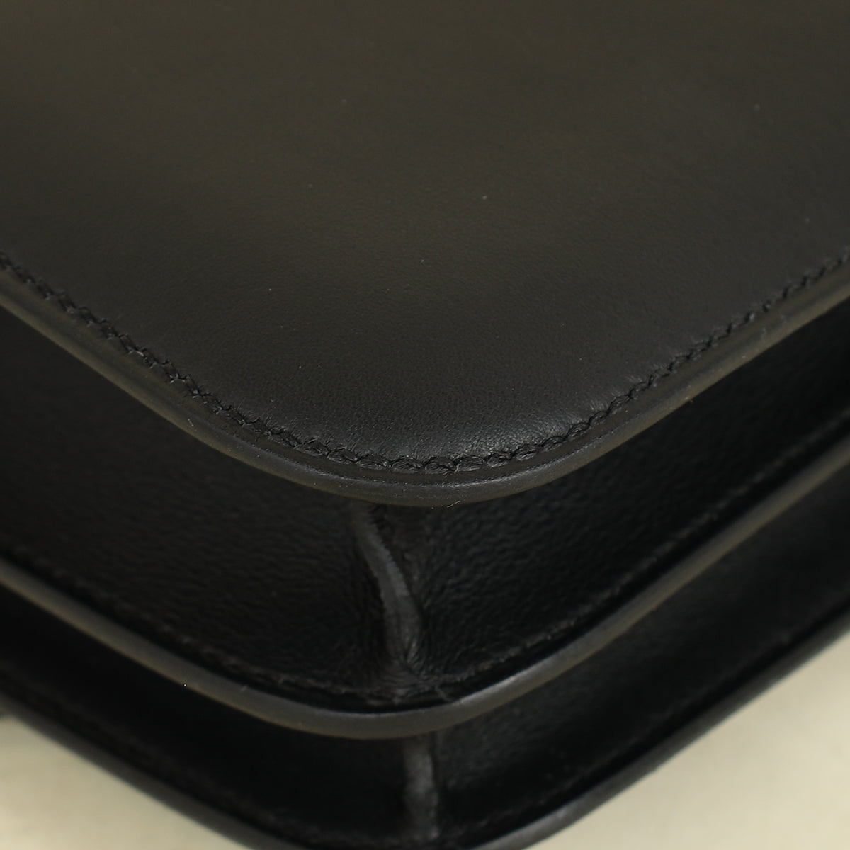 Hermes Noir Constance III Mini Limited Edition "Dancing Flowers" Embroidered Bag