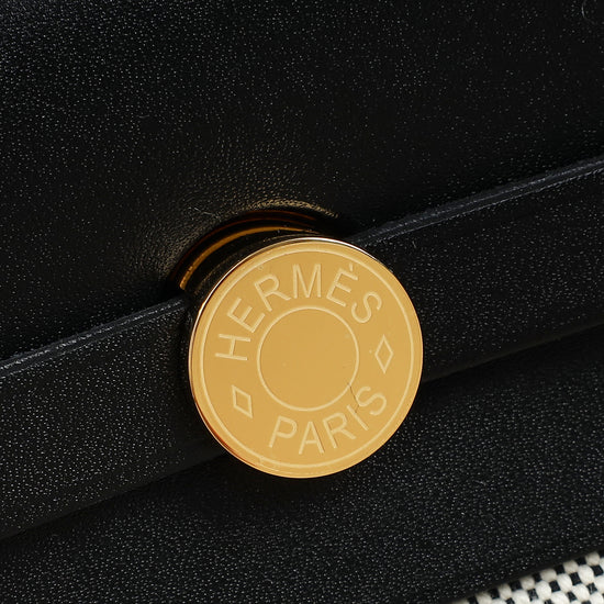 Hermes Bicolor Herbag Zip 20 Bag