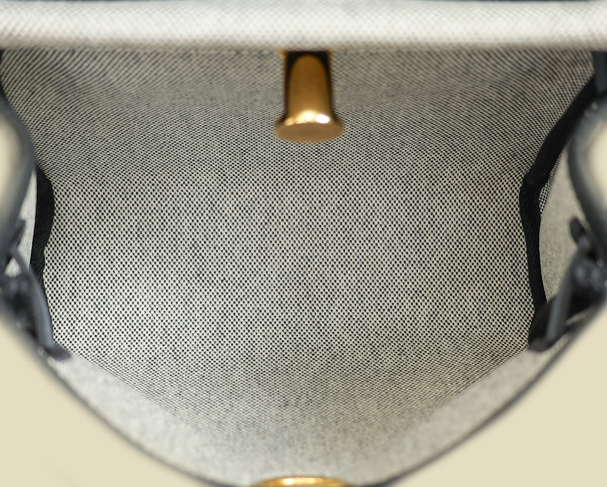 Hermes Bicolor Herbag Zip 20 Bag