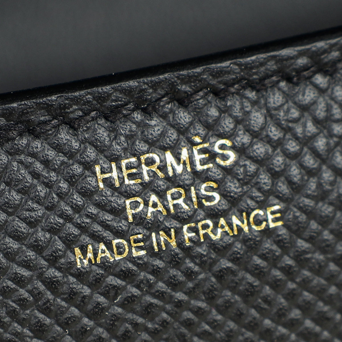Hermes Noir Constance Elan Bag