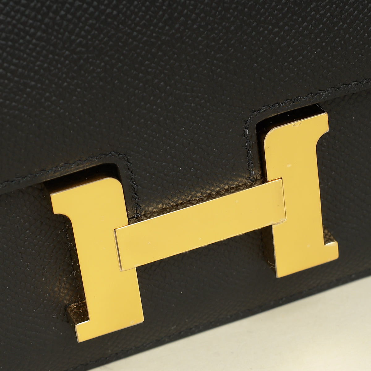 Hermes Noir Constance Elan Bag