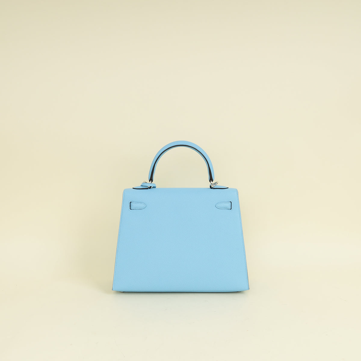 Hermes Bleu Celeste Kelly 25 Sellier Bag