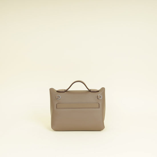 Hermes Etoupe 24/24 21 Swift Bag