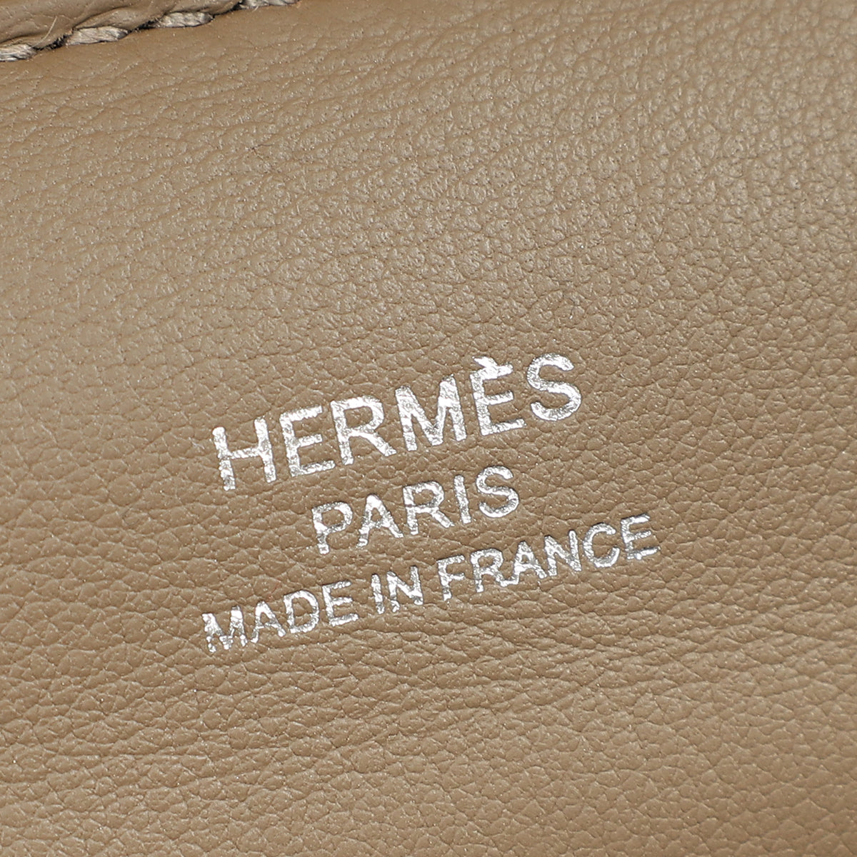 Hermes Etoupe 24/24 21 Swift Bag