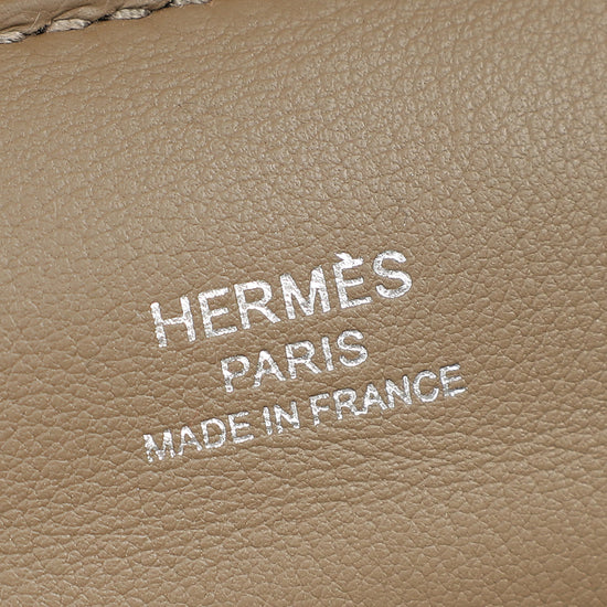 Hermes Etoupe 24/24 21 Swift Bag