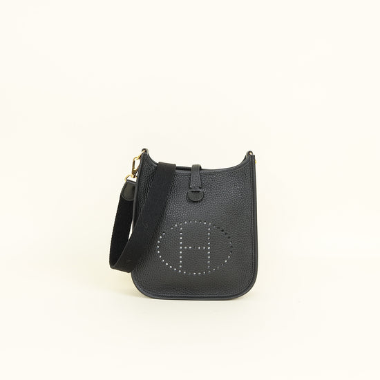 Hermes Noir Evelyne 16 TPM Bag