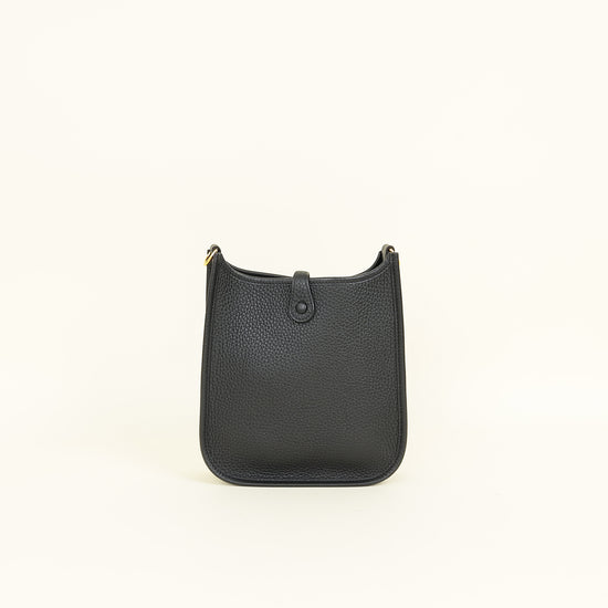Hermes Noir Evelyne 16 TPM Bag