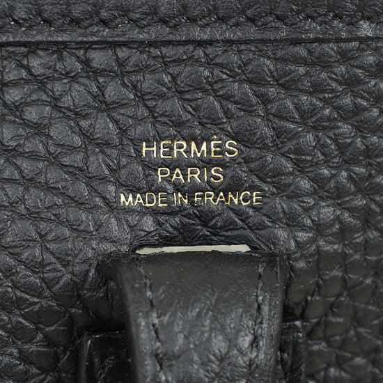 Hermes Noir Evelyne 16 TPM Bag