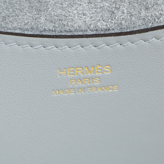 Hermes Gris Pantin In The Loop 18 Bag