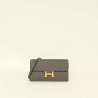 Hermes Gris Etain Constance To Go Wallet