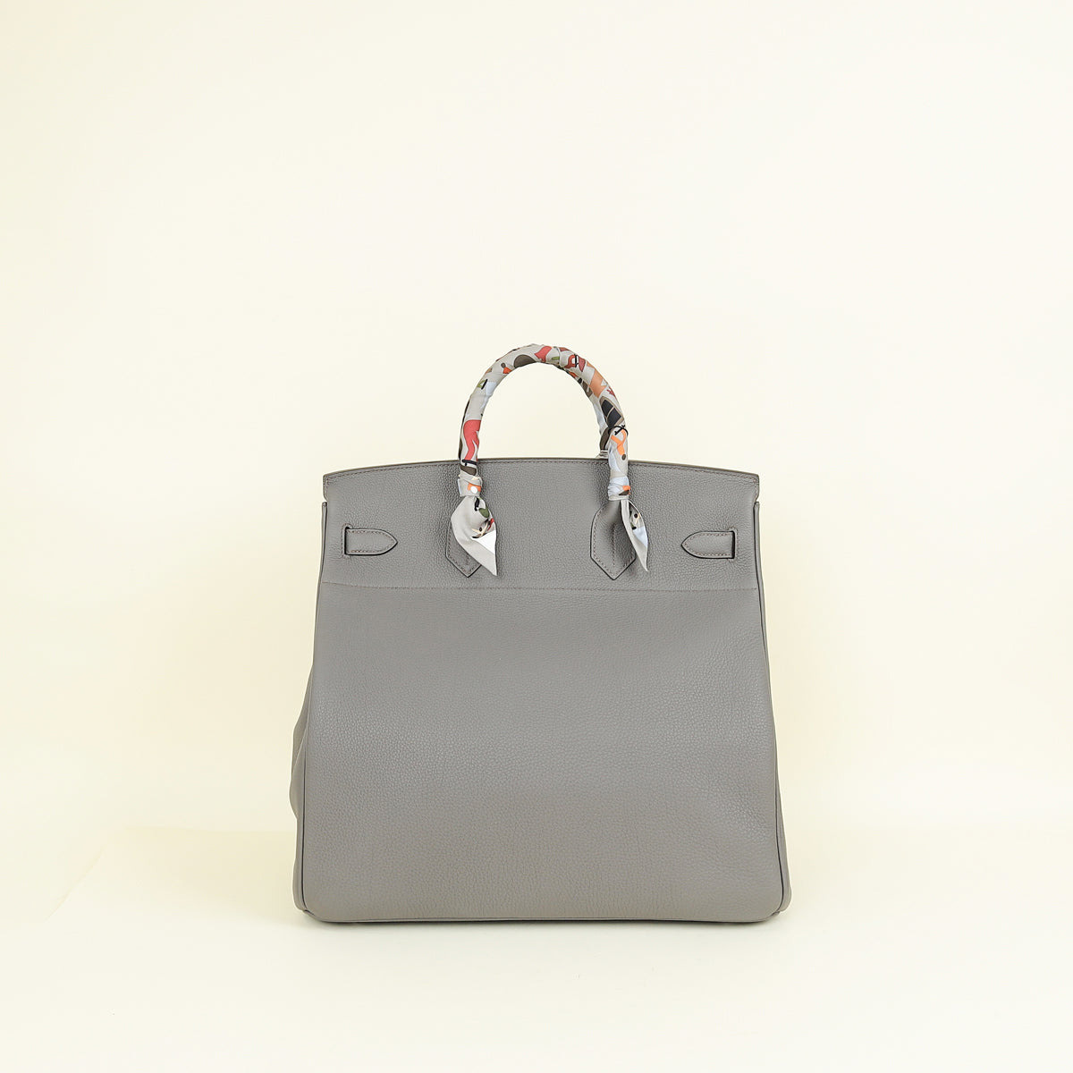 Hermes Gris Etain Haut à Courroies HAC Birkin 40 Bag — image 3 of 14