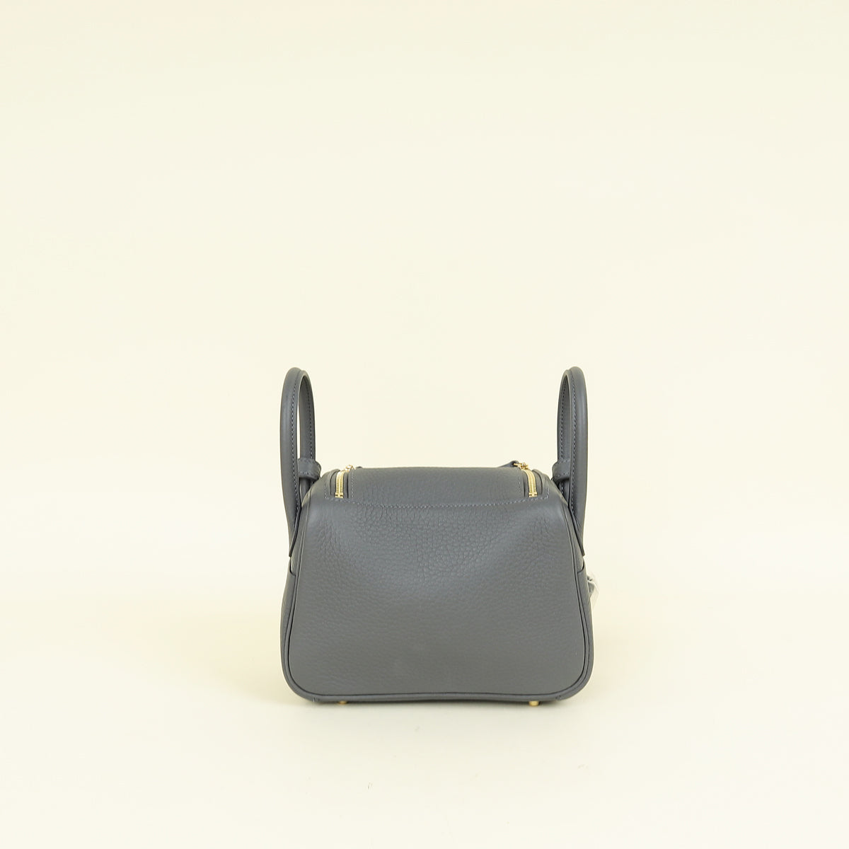 Hermes Gris Misty Mini Lindy Bag — image 3 of 13