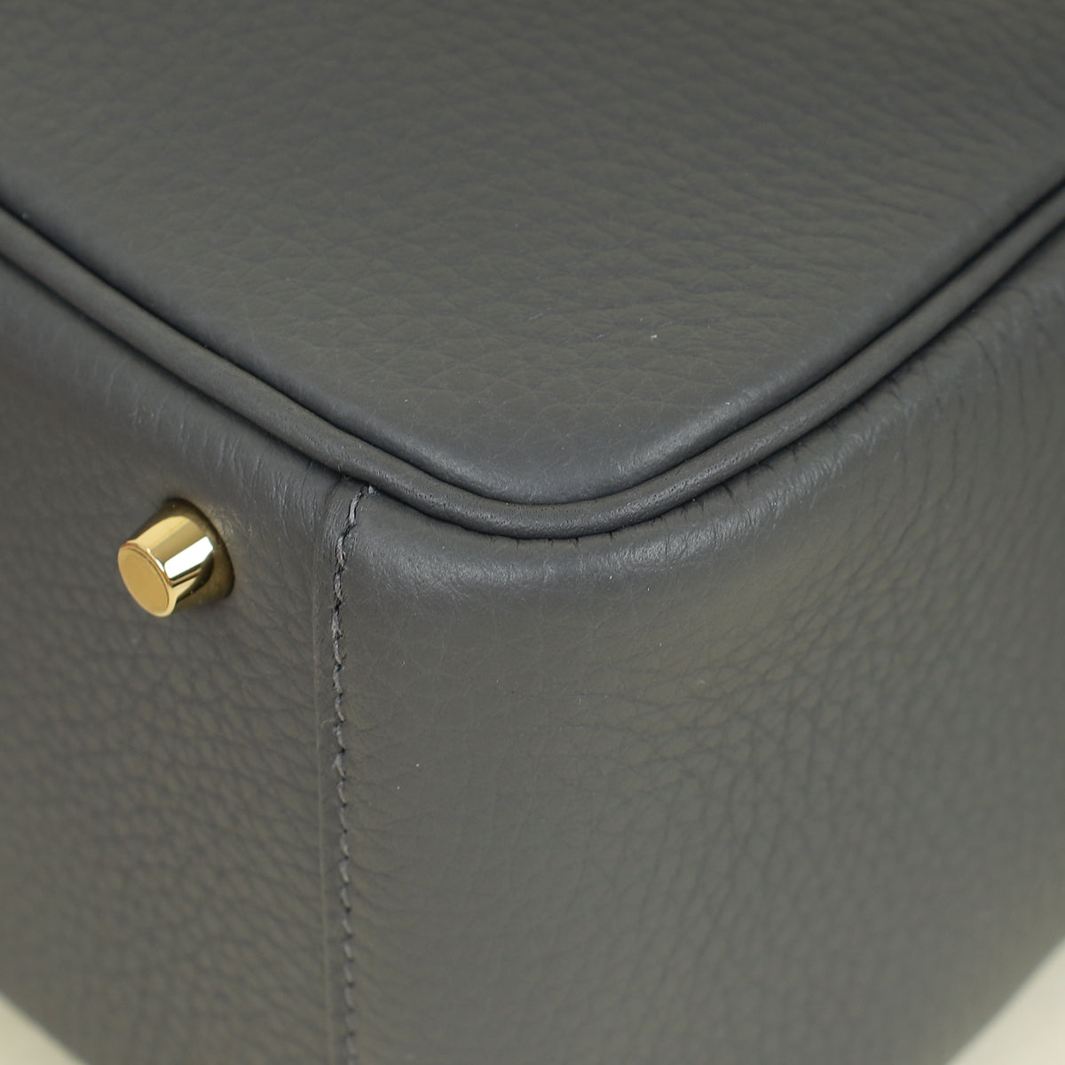 Hermes Gris Misty Mini Lindy Bag — image 7 of 13
