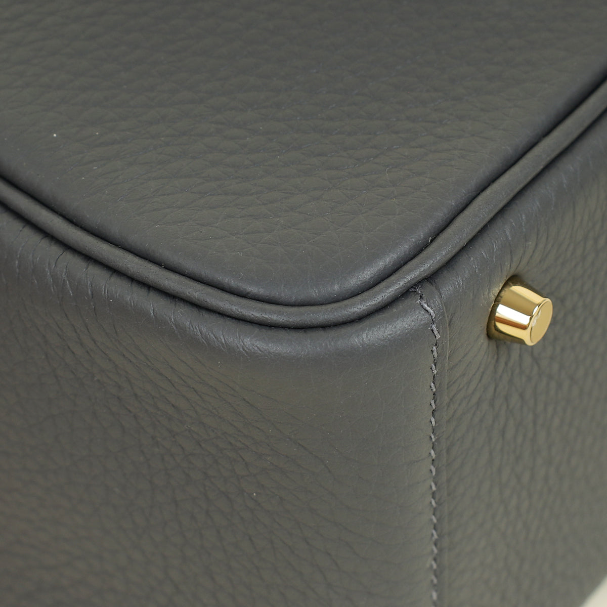 Hermes Gris Misty Mini Lindy Bag — image 8 of 13