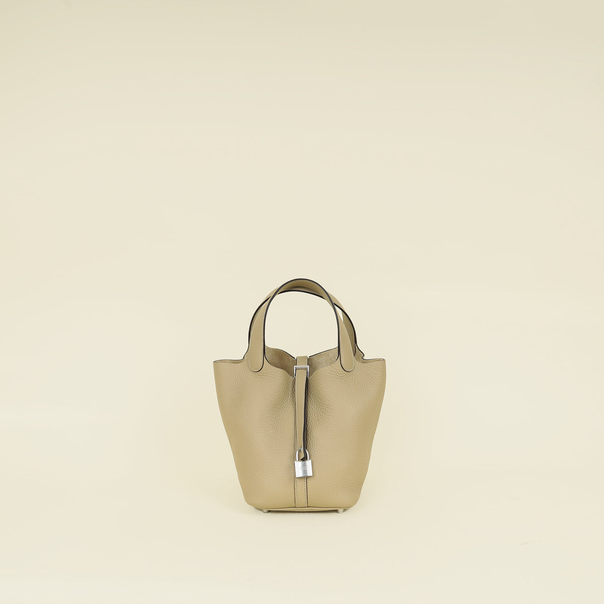 Hermes Beige Marfa Picotin Lock 18 Bag — image 1 of 14