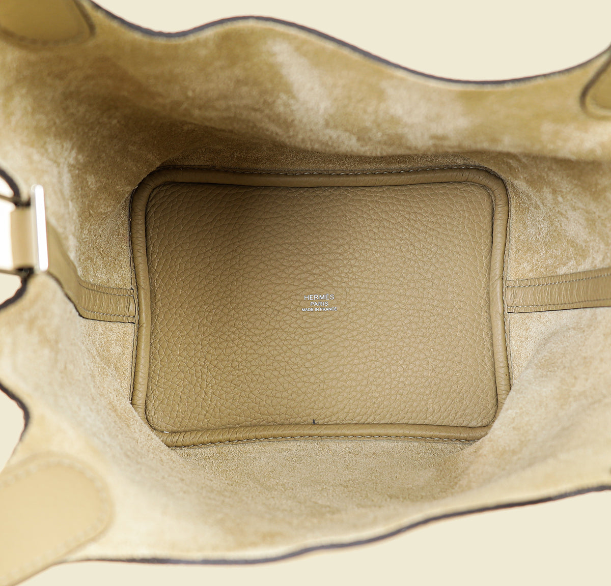 Hermes Beige Marfa Picotin Lock 18 Bag — image 11 of 14