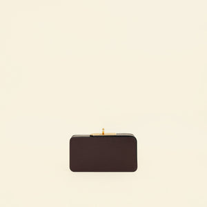 Hermes Rouge Sellier Sanglons Clutch