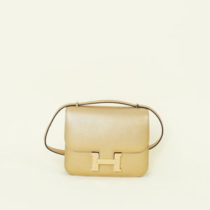Hermes Dore Constance 18 III Re-Edition Bag
