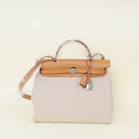 Hermes Bicolor Herbag Zip 31 Retourne Bag