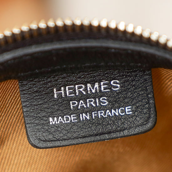 Hermes Tricolor Carre en Boucles Sursoie To Go Pouch