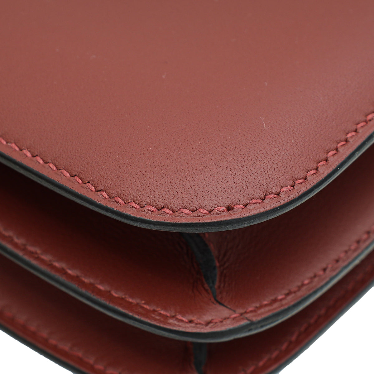Hermes Rouge H Constance III Mini Bag