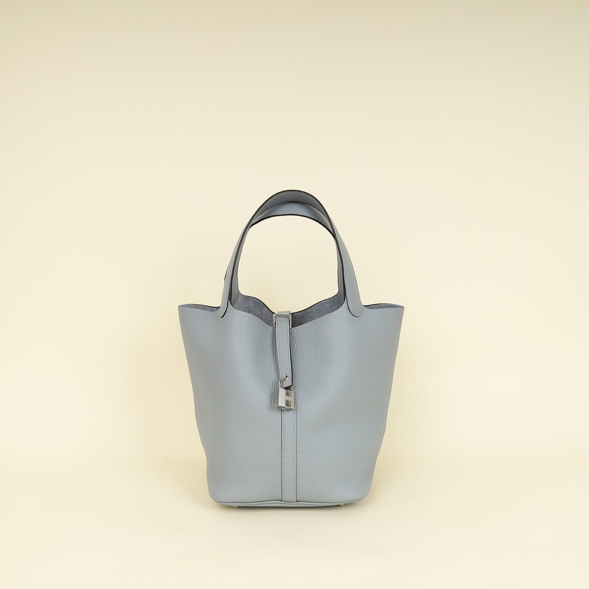 Hermes Gris Pantin Picotin Lock 22 Bag-Hermes-THE CLOSET