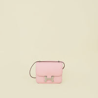 Hermes Rose Sakura Constance III 18 Mini Bag