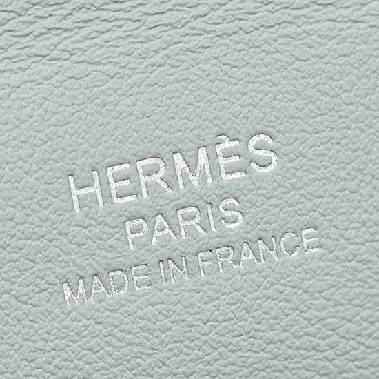 Hermes Bleu Glacier 24/24 21 Evercolor Swift Bag