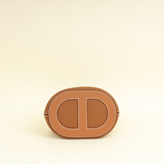 Hermes Gold In The Loop 18 Bag