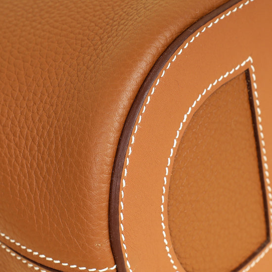 Hermes Gold In The Loop 18 Bag