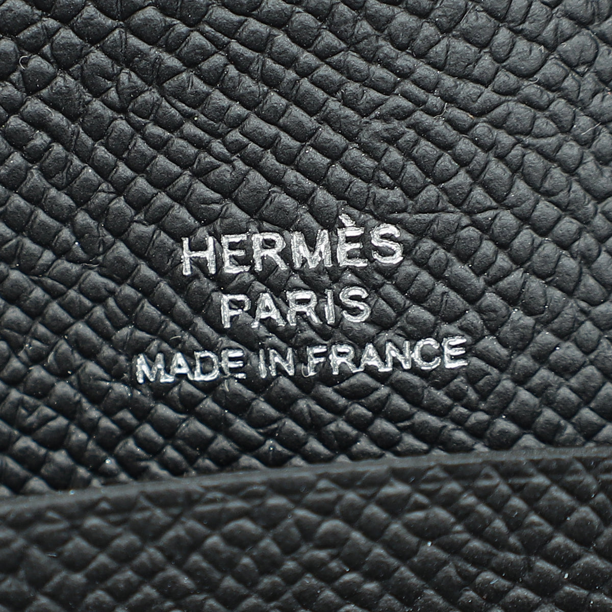 Hermes Noir Maillon To Go Wallet