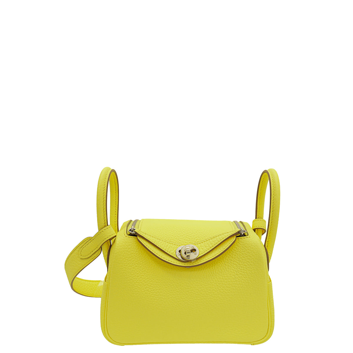Hermes Limoncello Mini Lindy Bag-Hermes-THE CLOSET