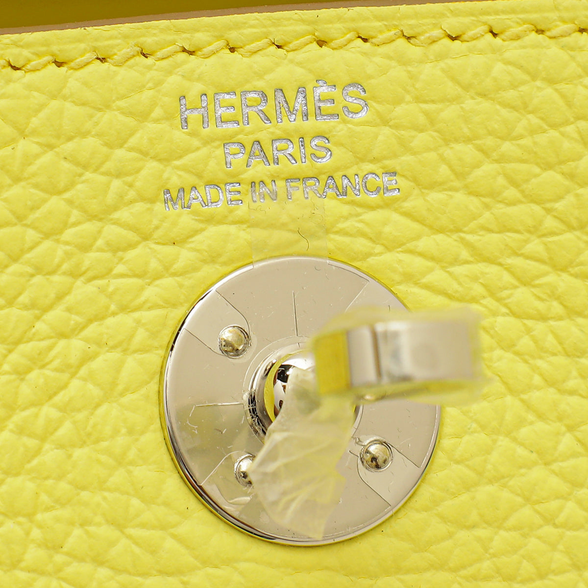 Hermes Limoncello Mini Lindy Bag