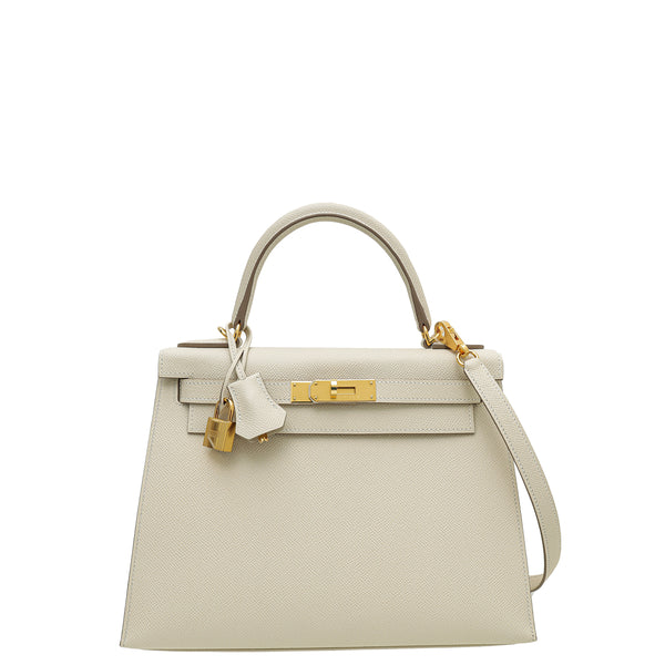 Hermes Craie Sellier Kelly 28 Bag THE CLOSET