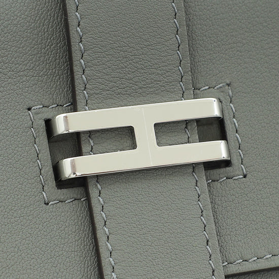 Load image into Gallery viewer, Hermes Gris Meyer Elan Pocket 24 Belt Bag
