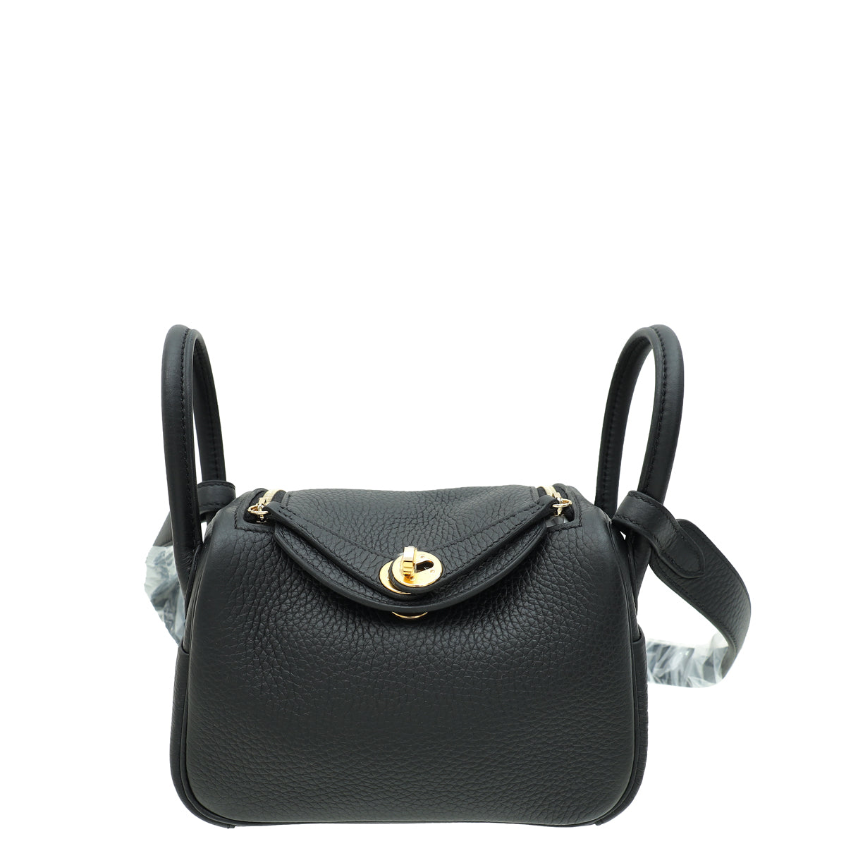 Hermes Noir Mini Lindy Bag-Hermes-THE CLOSET