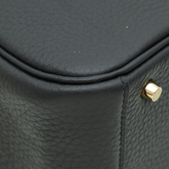 Hermes Noir Mini Lindy Bag